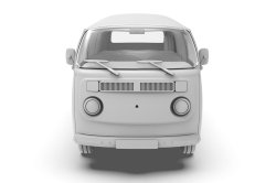 画像7: AKインタラクティブ[AK35025]T2バン 1972年型(1/35) 商用車