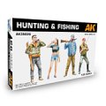 AKインタラクティブ[AK35026]ハンティング＆フィッシング・フィギュアセット(1/35)