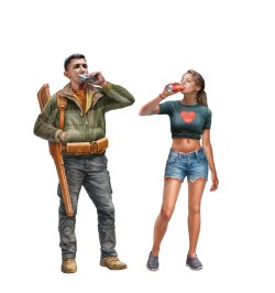 画像4: AKインタラクティブ[AK35026]ハンティング＆フィッシング・フィギュアセット(1/35)