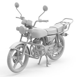 画像4: AKインタラクティブ[AK35027]オフロードバイクCG125(1/35)