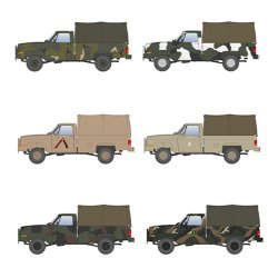 画像2: AKインタラクティブ[AK35031]M1008　軍用トラック幌付き(1/35)