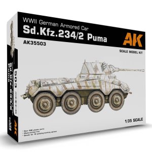 画像1: AKインタラクティブ[AK35503]SD.KFZ.234/2 プーマ (1)