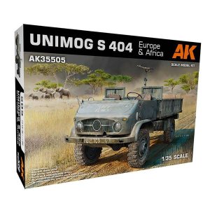 画像1: AKインタラクティブ[AK35505]1/35 ウニモグ S404 ヨーロッパ&アフリカ (1)