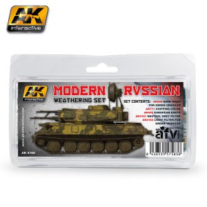 画像1: AKインタラクティブ[AK04160] 現用ロシア軍ウェザリングセット (1)
