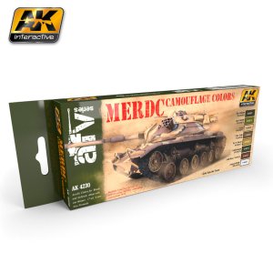 画像1: AKインタラクティブ[AK04230] 現用アメリカ陸軍MERDC迷彩カラーズ (1)
