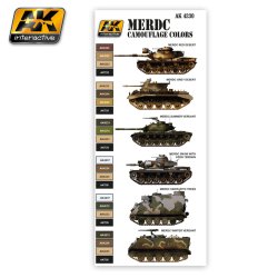 画像2: AKインタラクティブ[AK04230] 現用アメリカ陸軍MERDC迷彩カラーズ