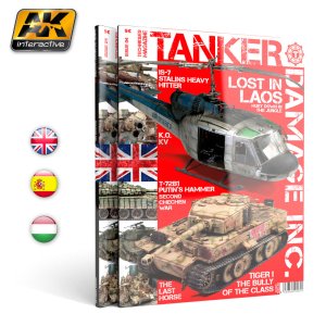 画像1: AKインタラクティブ書籍[AK4820]書籍タンカーテクニックマガジン04　ダメージ表現 (1)