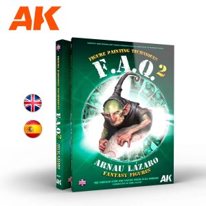 画像1: AKインタラクティブ[AK00525]書籍FAQ2 ファンタジーフィギュアペインティングテクニック (1)