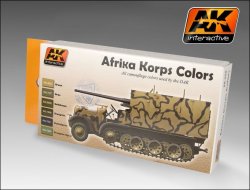 画像1: AKインタラクティブ[AK00550]アフリカ軍団塗装色セット