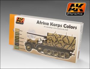 画像1: AKインタラクティブ[AK00550]アフリカ軍団塗装色セット (1)