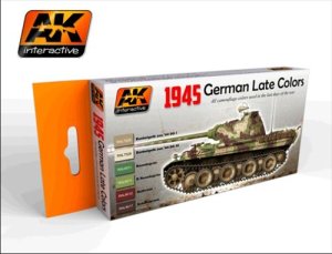 画像1: AKインタラクティブ[AK554]ドイツ軍後期塗装色セット (1)