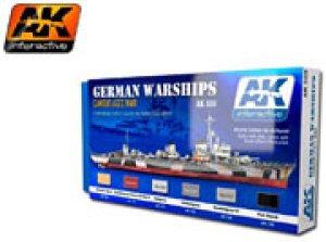 画像1: AKインタラクティブ[AK559]ドイツ海軍色セット (1)