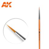 AKインタラクティブ[AK00602]丸筆2/0　人工毛