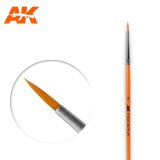 AKインタラクティブ[AK00604]丸筆2　人工毛