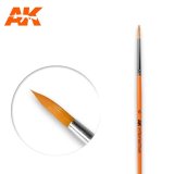 AKインタラクティブ[AK00606]丸筆6　人工毛
