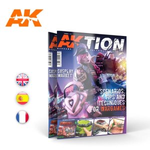 画像1: AKインタラクティブ書籍[AK6300]書籍　アクションウォーゲームマガジン第1号01 (1)