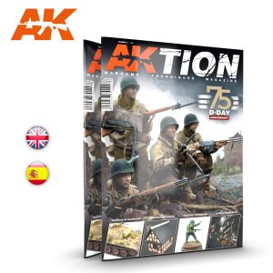 画像1: AKインタラクティブ[AK6305]書籍　アクションウォーゲームマガジン第3号 D-DAY (1)