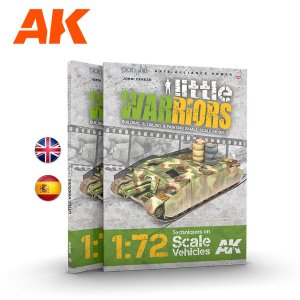画像1: AKインタラクティブ書籍[AK00640]書籍リトルウォリアーズ　1/72AFV製作テクニック　VOL.2 (1)