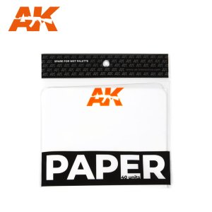 画像1: AKインタラクティブ[AK8074]ウェットパレット交換ペーパー(40枚入り) (1)