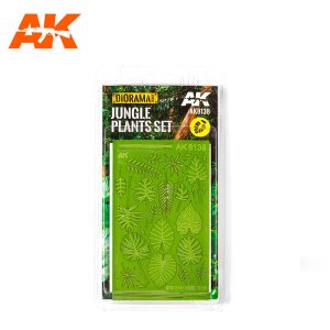 画像1: AKインタラクティブ[AK08138]ジャングル植物セット(レーザーカット植物) (1)