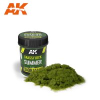 AKインタラクティブ[AK08220]グラスフロック草パウダー 2mm 夏 100ML容器入り