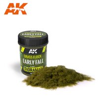 AKインタラクティブ[AK08221]グラスフロック草パウダー 2mm 初秋 100ML容器入り