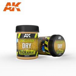 画像2: AKインタラクティブ[AK08223]グラスフロック草パウダー 2mm 乾燥地 100ML容器入り