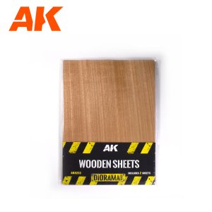 画像1: AKインタラクティブ[AK08233]木製シート・極薄・A4サイズ2枚入り (1)