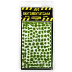 画像2: AKインタラクティブ[AK08243]ライトグリーンタフト2mm