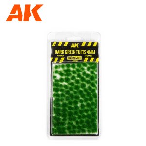 画像1: AKインタラクティブ[AK08245]ダークグリーンタフト4mm (1)