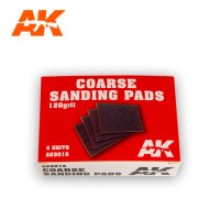 AKインタラクティブ[AK09016]サンディングパッド・荒目120番・4枚入り