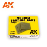 AKインタラクティブ[AK09017]サンディングパッド・中目220番・4枚入り