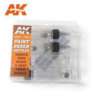 画像1: AKインタラクティブ[AK09047]汎用ボトル　60mlx4本パック (1)