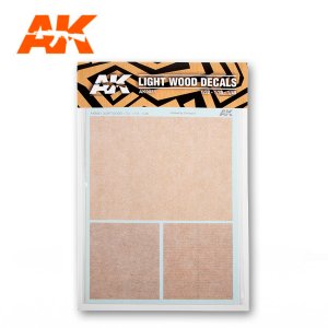 画像1: AKインタラクティブ[AK09081]ライトウッドデカールセット (1)