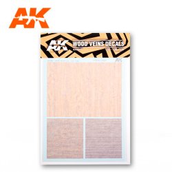 画像1: AKインタラクティブ[AK09082]木目デカールセット