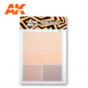 画像1: AKインタラクティブ[AK09084]ウッドデカールセット (1)