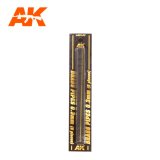 AKインタラクティブ[AK09102]真鍮パイプ 0.3mm径 5本入り