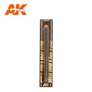 画像1: AKインタラクティブ[AK09102]真鍮パイプ 0.3mm径 5本入り (1)