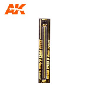 画像1: AKインタラクティブ[AK09103]真鍮パイプ 0.4mm径 5本入り (1)