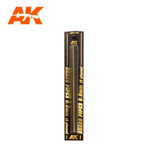 画像1: AKインタラクティブ[AK9105]真鍮パイプ 0.6mm径 5本入り (1)