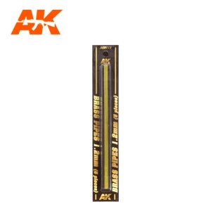 画像1: AKインタラクティブ[AK09111]真鍮パイプ 1.2mm径 5本入り (1)