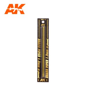 画像1: AKインタラクティブ[AK9112]真鍮パイプ 1.3mm径 5本入り (1)