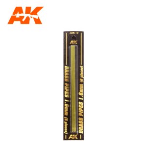 画像1: AKインタラクティブ[AK09115]真鍮パイプ 1.6mm径 5本入り (1)