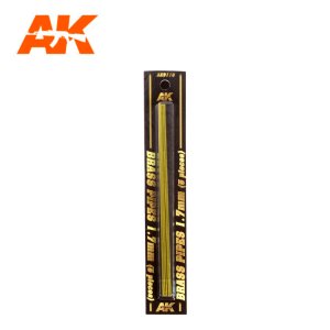 画像1: AKインタラクティブ[AK9116]真鍮パイプ 1.7mm径 5本入り (1)