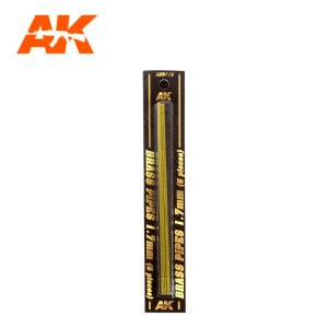 画像1: AKインタラクティブ[AK09116]真鍮パイプ 1.7mm径 5本入り (1)