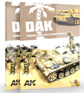 画像1: AKインタラクティブ[AK912]書籍　DAK 北アフリカのドイツ軍装甲戦闘車輌 (1)