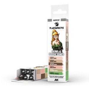 画像1: AKインタラクティブ[AKM107]スキンフレッシュトーン6色セット (1)