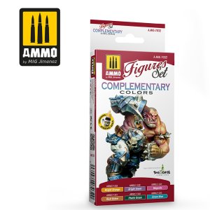 画像1: AMMO[AMIG7032]フィギュア塗装コンプリメンタリーカラーセット (1)