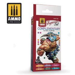 画像2: AMMO[AMIG7032]フィギュア塗装コンプリメンタリーカラーセット