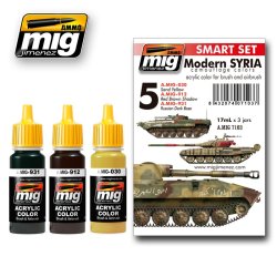 画像1: AMMO[AMIG7103]現用シリア軍迷彩色セット